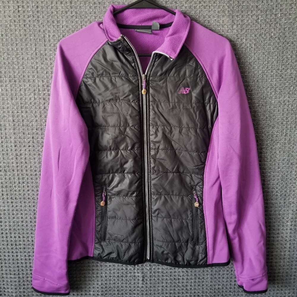 New Balance Jacket Quilted Fleece Women's Small